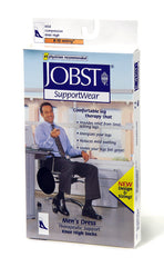 Jobst For Men 8-15 Over-The-Calf Sock Black Small