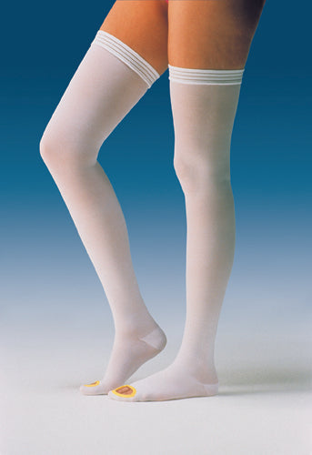 Jobst Anti-Em Knee-Hi Large Regular  Closed Toe  White