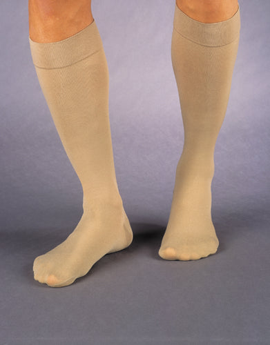 Jobst Relief 20-30 Thigh-Hi Open Toe Beige Large