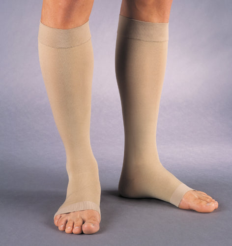 Jobst Relief 20-30 Knee-Hi OT Beige Large Full Calf (pair)