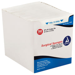 Gauze Sponge Sterile 2's 8  x 4   12 ply  2/ Pouch