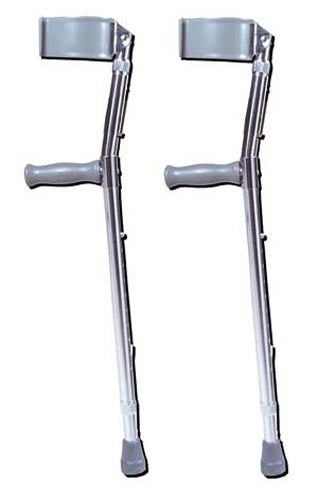 Forearm Crutch- Adj Forearm- Adult 21 -30  (pair)