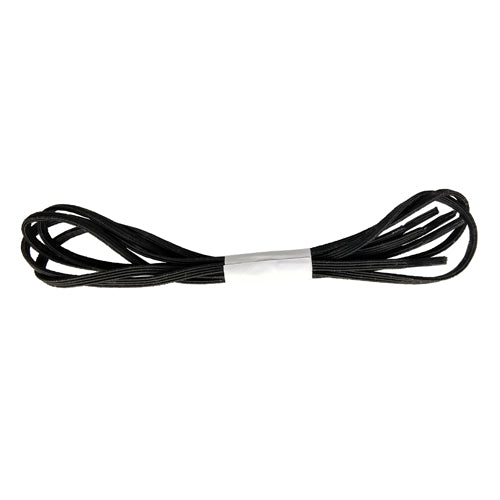 Fit To Be Tied Shoe Laces Elas-Black 24  pr