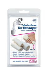 Tubular-Foam Toe Bandage  Pk/3 Medium