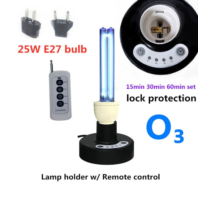 Timer Remote Control kit w/ UV Quartz Germicidal